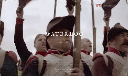 Waterloo: The Film 电视、电影网站制作案例欣赏