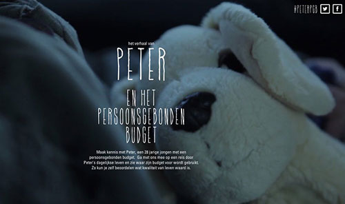 Het verhaal van Peter 电视、电影网站制作案例欣赏