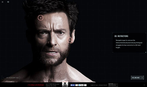 The Wolverine: Unleashed 电视、电影网站制作案例欣赏